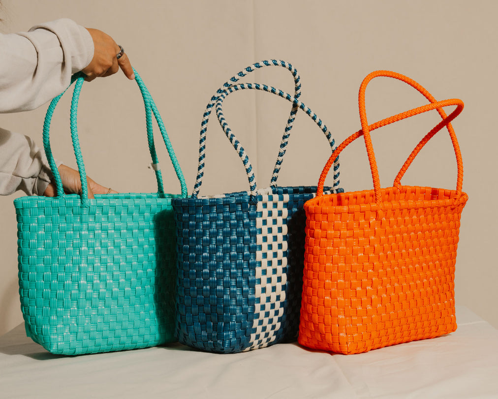 Recycled Material Tote Bags