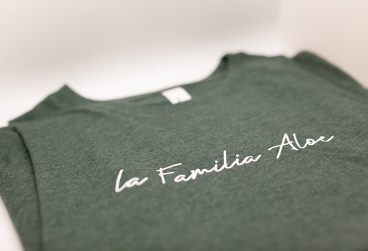 La Familia Aloe Crop Tank Top