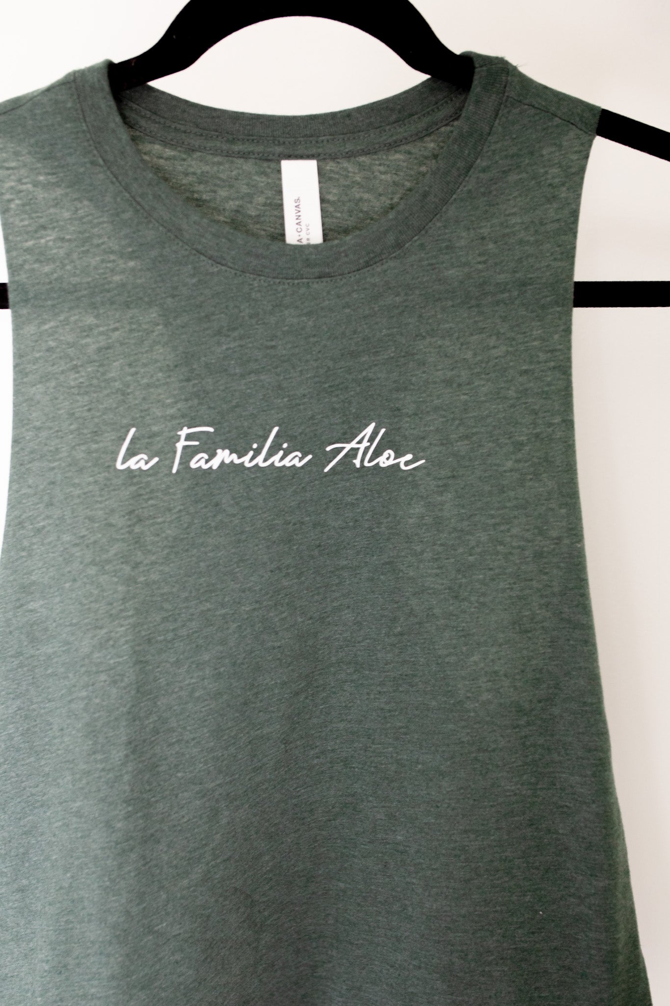 La Familia Aloe Crop Tank Top