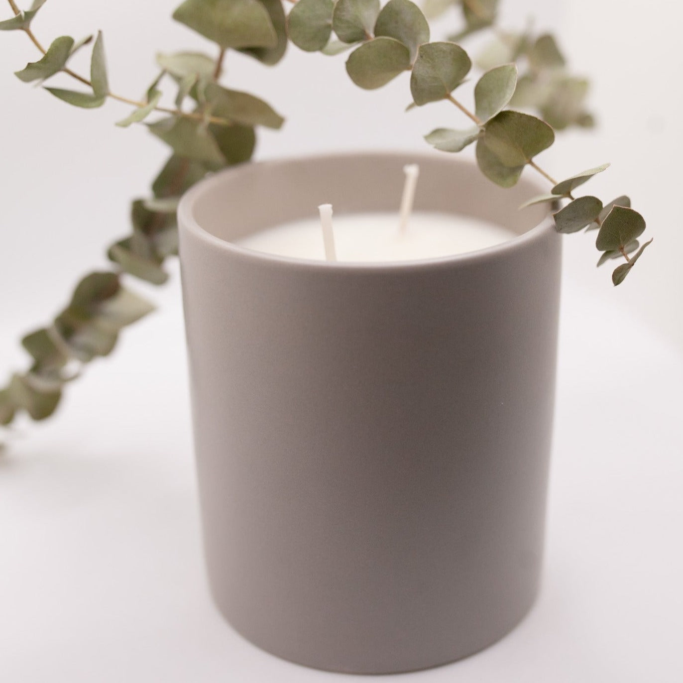 Peppermint and Eucalyptus Hand Poured Soy Candle
