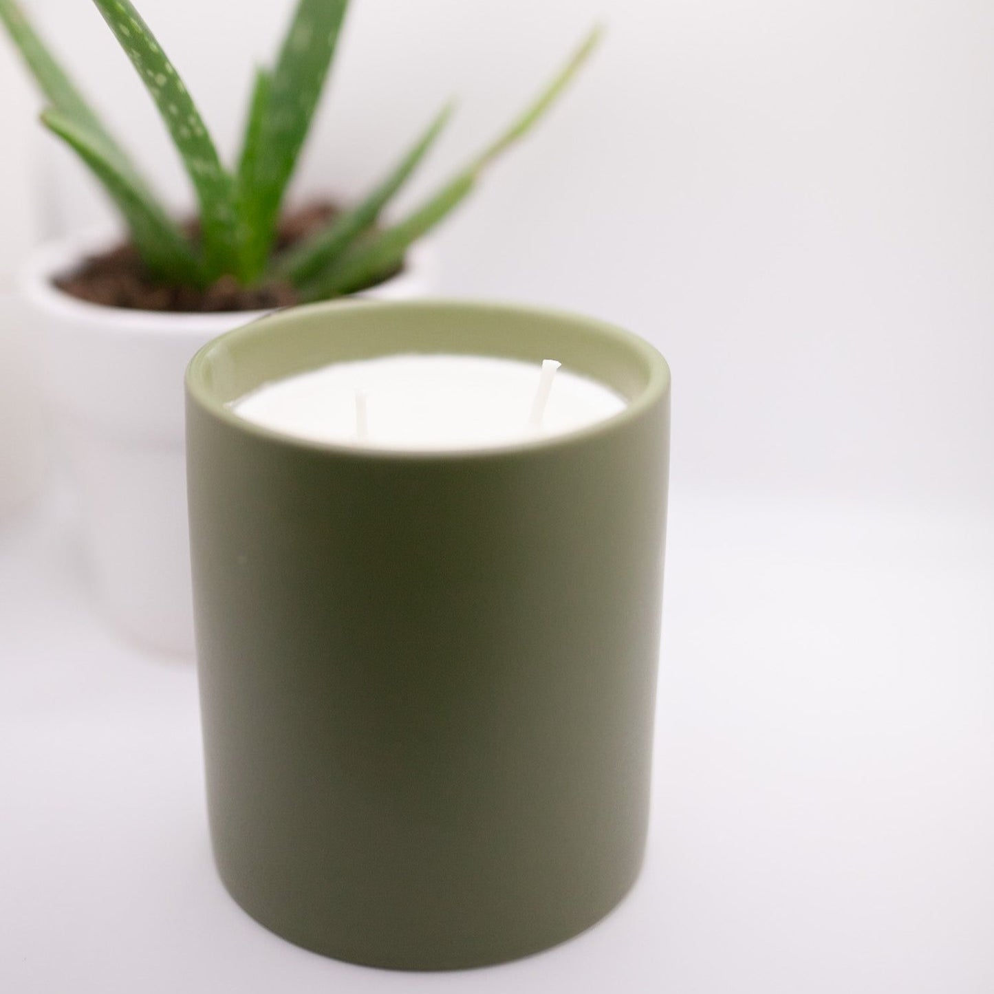 Matcha and Bergamot Hand Poured Soy Candle