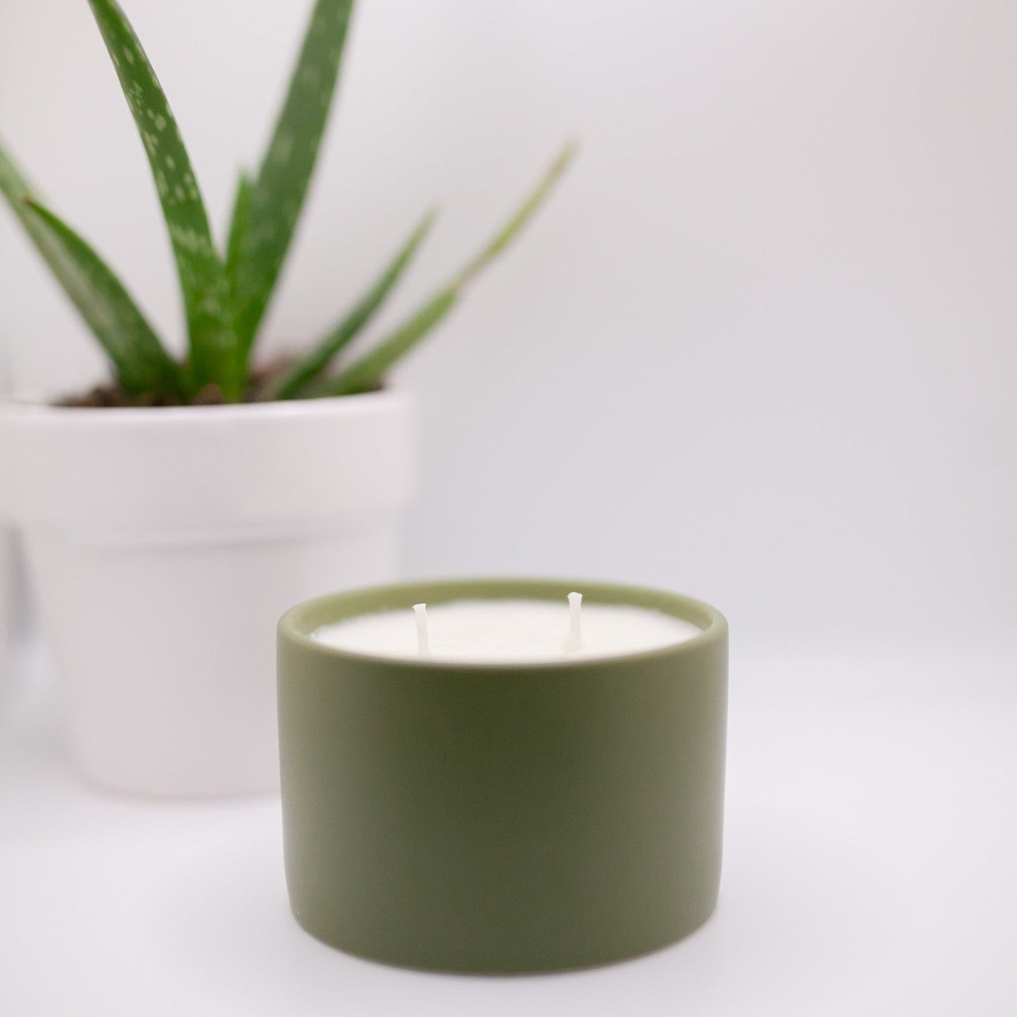 Mini Matcha and Bergamot Hand Poured Soy Candle