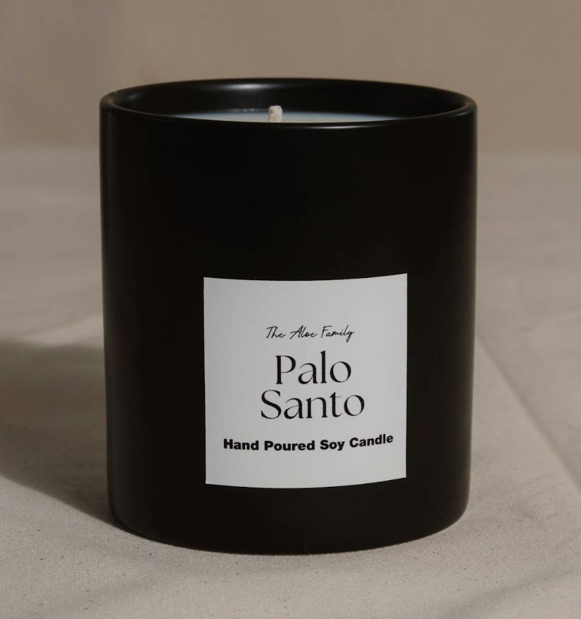 Palo Santo Hand Poured Soy Candle