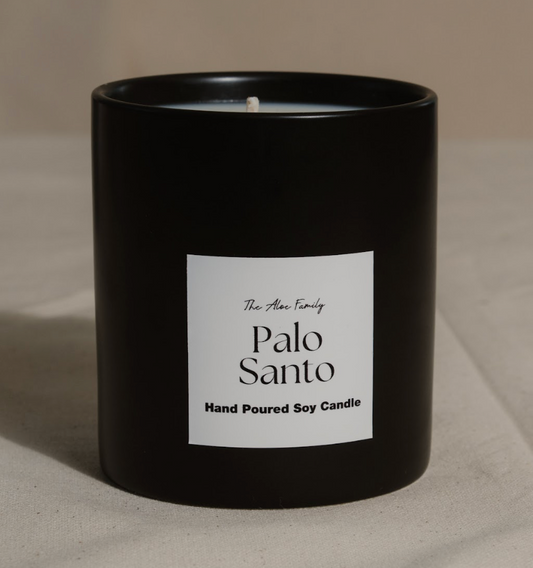 Palo Santo Hand Poured Soy Candle