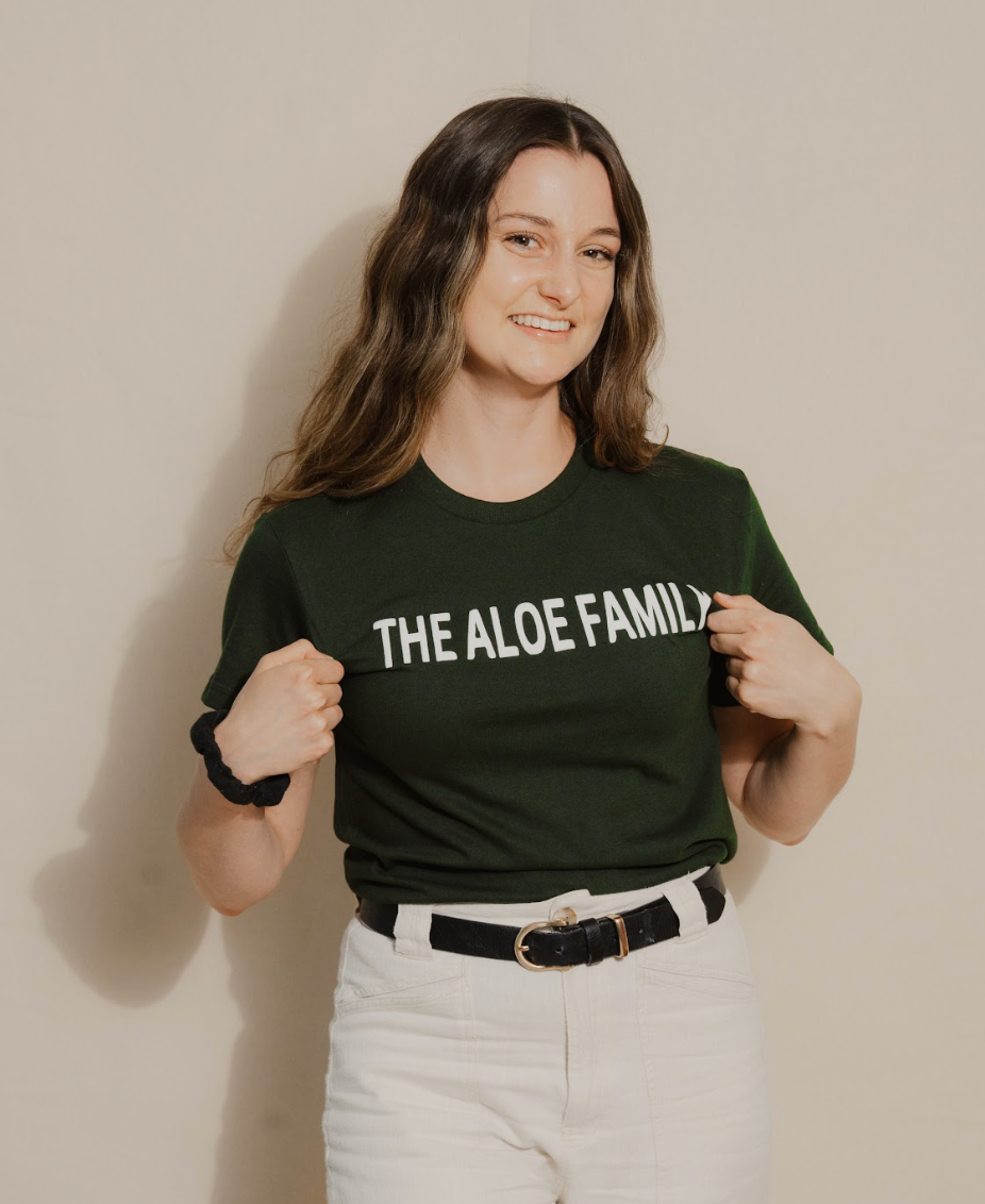 Short Sleeve Green Logo T-Shirt