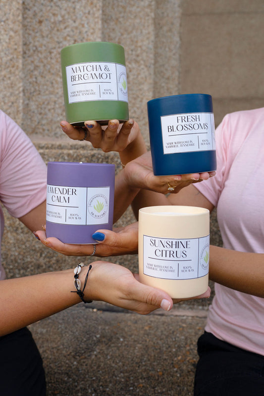 Matcha and Bergamot Hand Poured Soy Candle