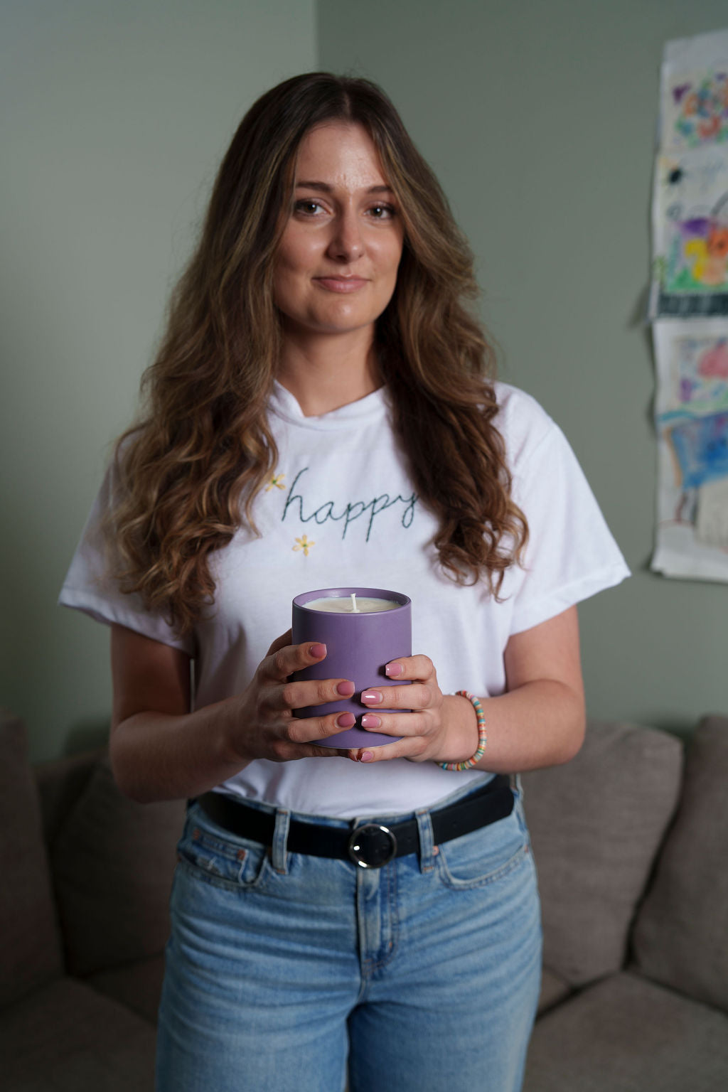 Lavender Calm Candle