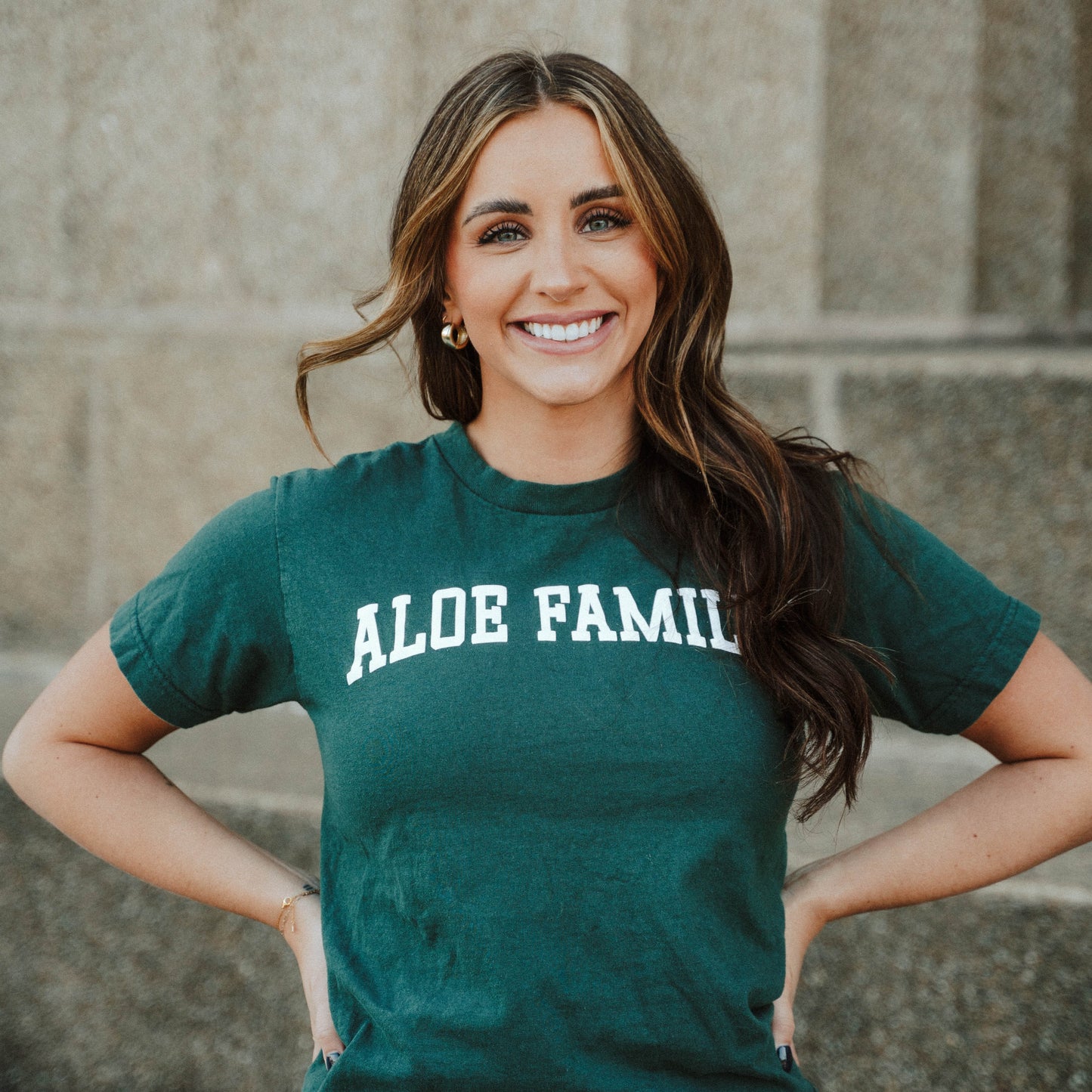 Green "Aloe Family" T-Shirt