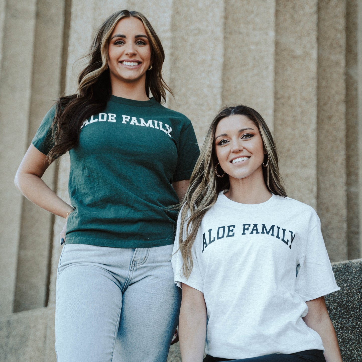 Grey "Aloe Family" T-Shirt