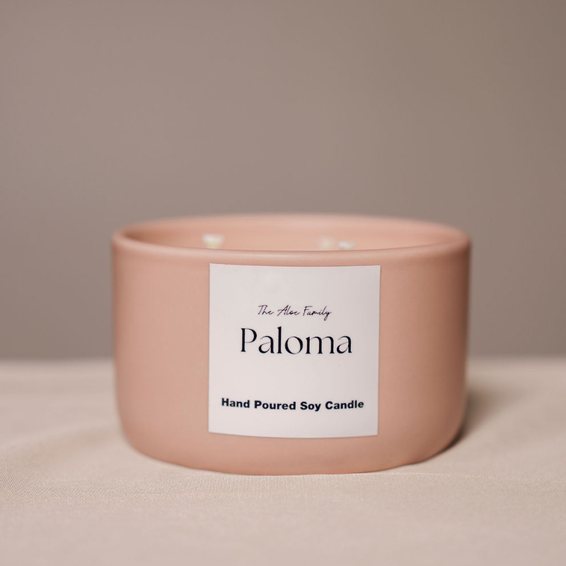 Paloma 3-Wick Hand Poured Soy Candle