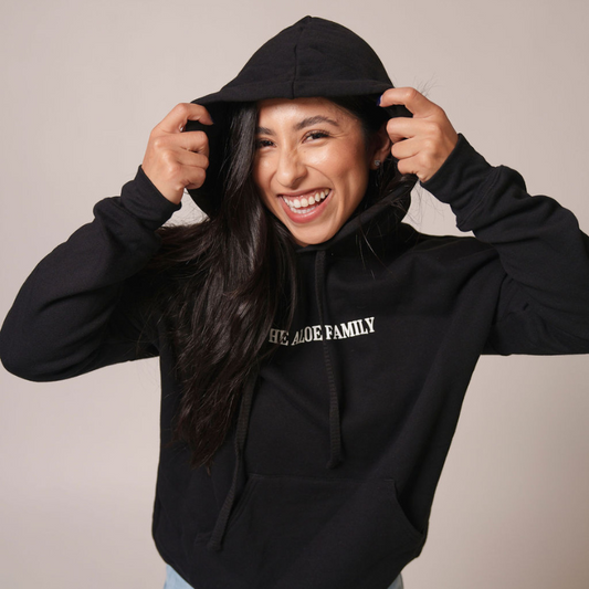 Black Aloe Family Hoodie