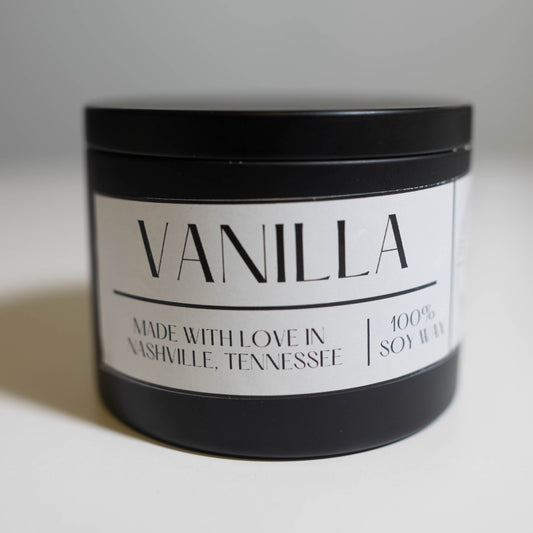 Vanilla Hand Poured Soy Candles