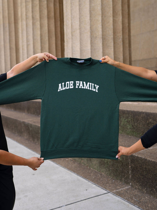 Aloe Family Classic Crewneck