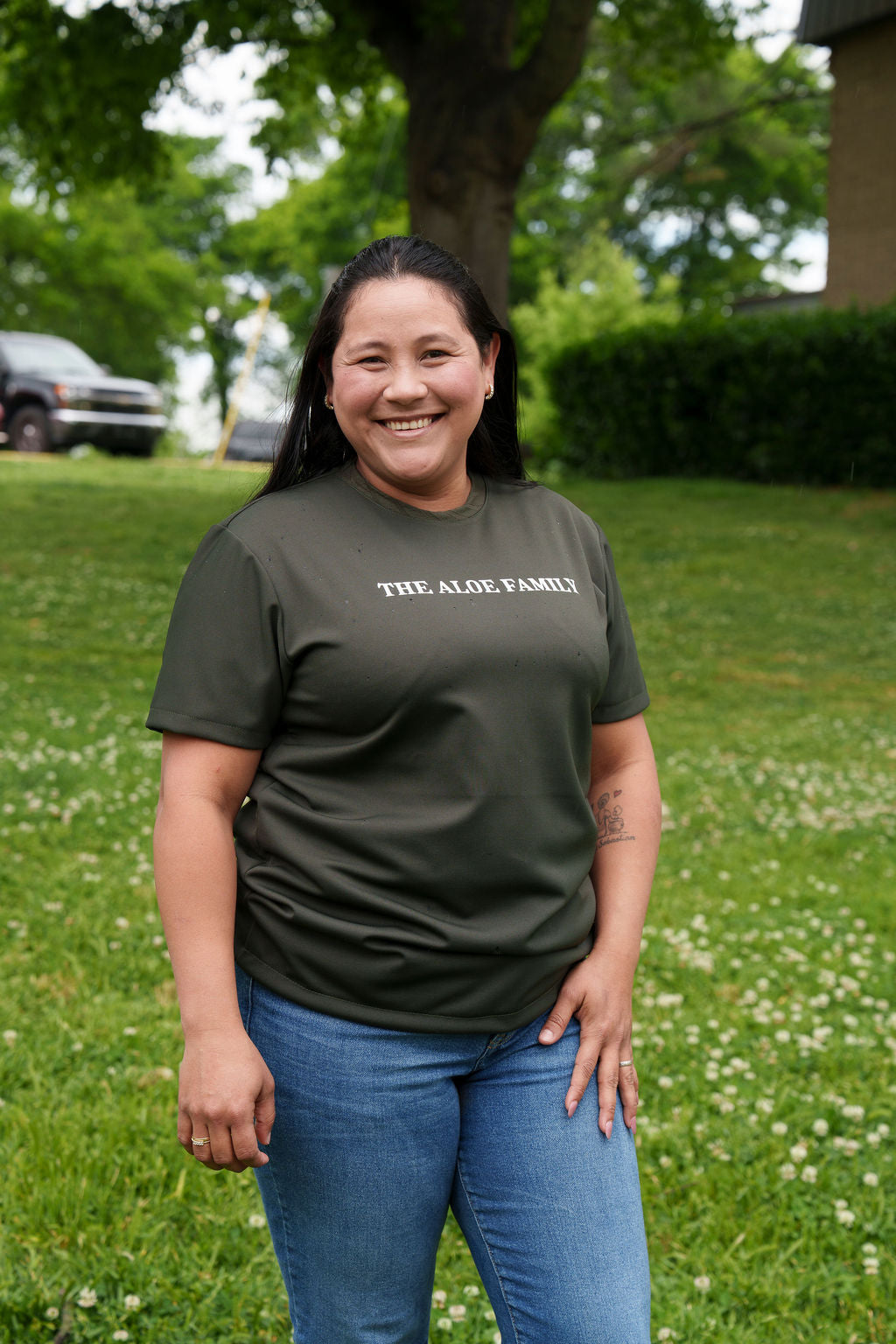 Performance Tee The Aloe Family – Dark Green